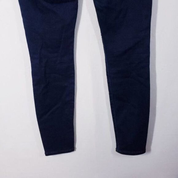 Cabi‎ Curvy Dusk Destructed Skinny Jeans Dark Wash Distressed Denim Jeans sz 2 - Picture 9 of 12